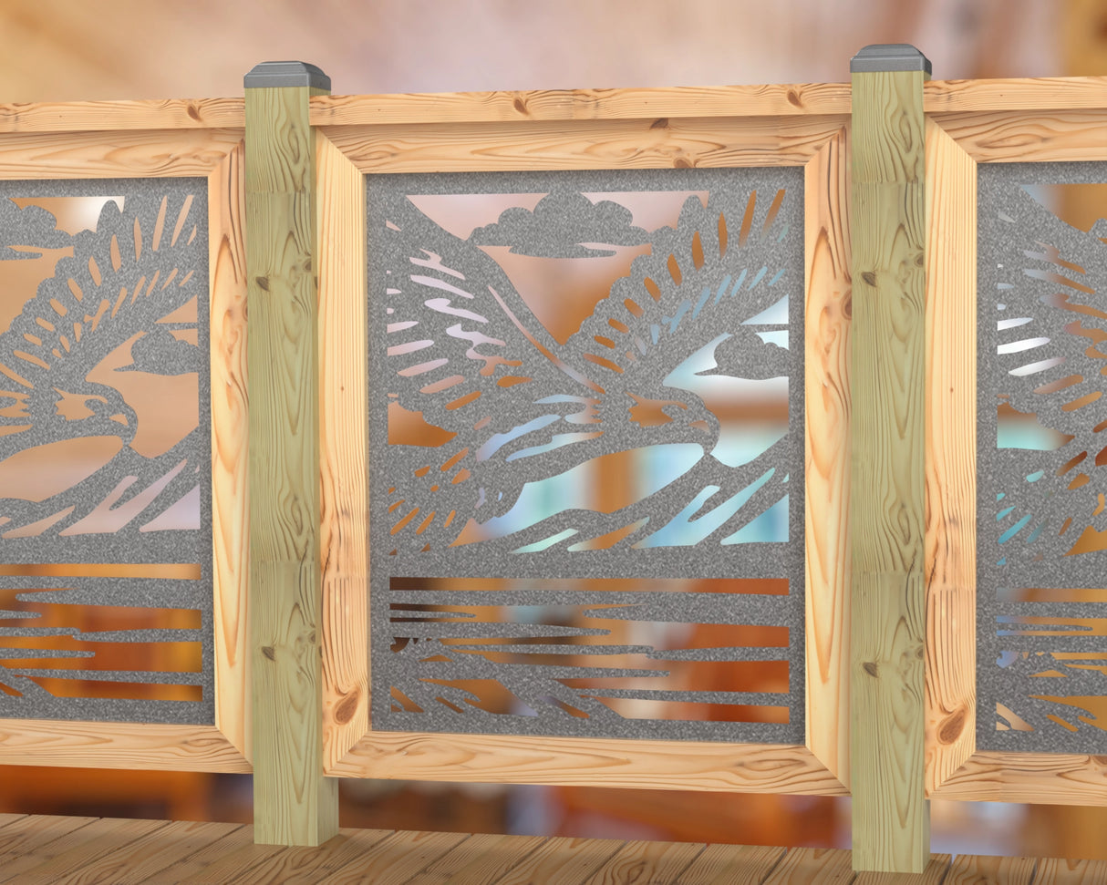 Soaring Eagle Railing Panel Insert