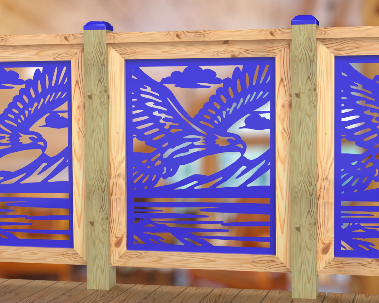 Soaring Eagle Railing Panel Insert