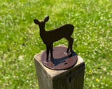 Doe Post Top For Round Wood Fence Post