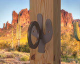 Cactus Nautical Rope Ring, Light Strand Holder (3 sizes available) - Madison Iron and Wood