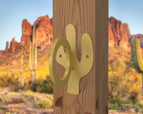 Cactus Nautical Rope Ring, Light Strand Holder (3 sizes available) - Madison Iron and Wood