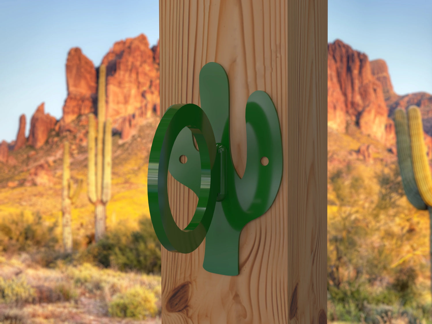 Cactus Nautical Rope Ring, Light Strand Holder (3 sizes available) - Madison Iron and Wood