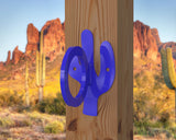 Cactus Nautical Rope Ring, Light Strand Holder (3 sizes available) - Madison Iron and Wood