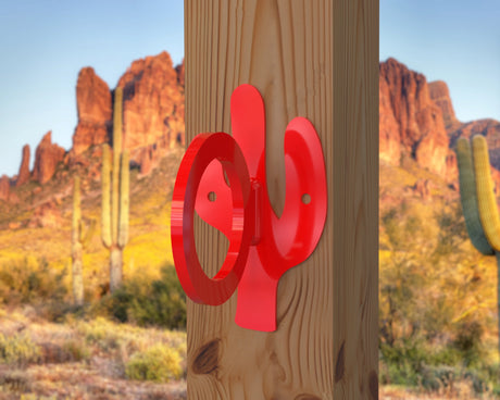 Cactus Nautical Rope Ring, Light Strand Holder (3 sizes available) - Madison Iron and Wood