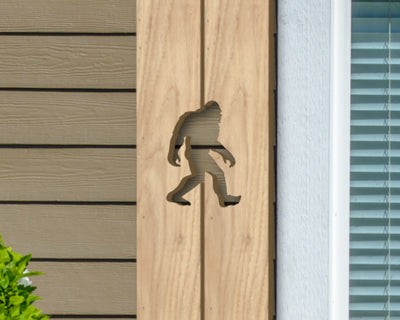 Wooden Window Shutter - Big Foot Design