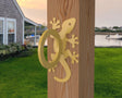 Gecko Nautical Rope Ring, Light Strand Holder (3 sizes available) - Madison Iron and Wood