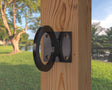 Heavy Duty Nautical Rope Ring, Light Strand Holder, Fence Rings (3 sizes available) - Madison Iron and Wood