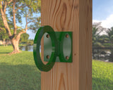 Heavy Duty Nautical Rope Ring, Light Strand Holder, Fence Rings (3 sizes available) - Madison Iron and Wood