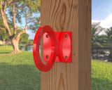 Heavy Duty Nautical Rope Ring, Light Strand Holder, Fence Rings (3 sizes available) - Madison Iron and Wood