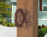Octopus Nautical Rope Ring, Light Strand Holder (3 sizes available) - Madison Iron and Wood