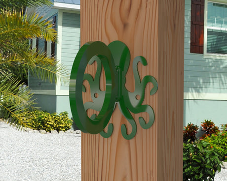 Octopus Nautical Rope Ring, Light Strand Holder (3 sizes available) - Madison Iron and Wood