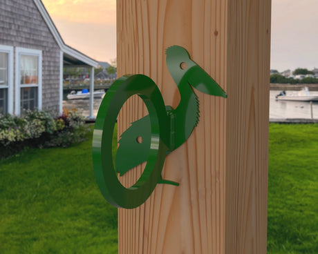 Pelican Nautical Rope Ring, Light Strand Holder (3 sizes available) - Madison Iron and Wood
