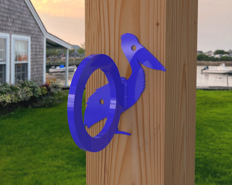 Pelican Nautical Rope Ring, Light Strand Holder (3 sizes available) - Madison Iron and Wood