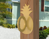Pineapple Nautical Rope Ring, Light Strand Holder (3 sizes available) - Madison Iron and Wood
