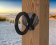 Seashell Nautical Rope Ring, Light Strand Holder (3 sizes available) - Madison Iron and Wood