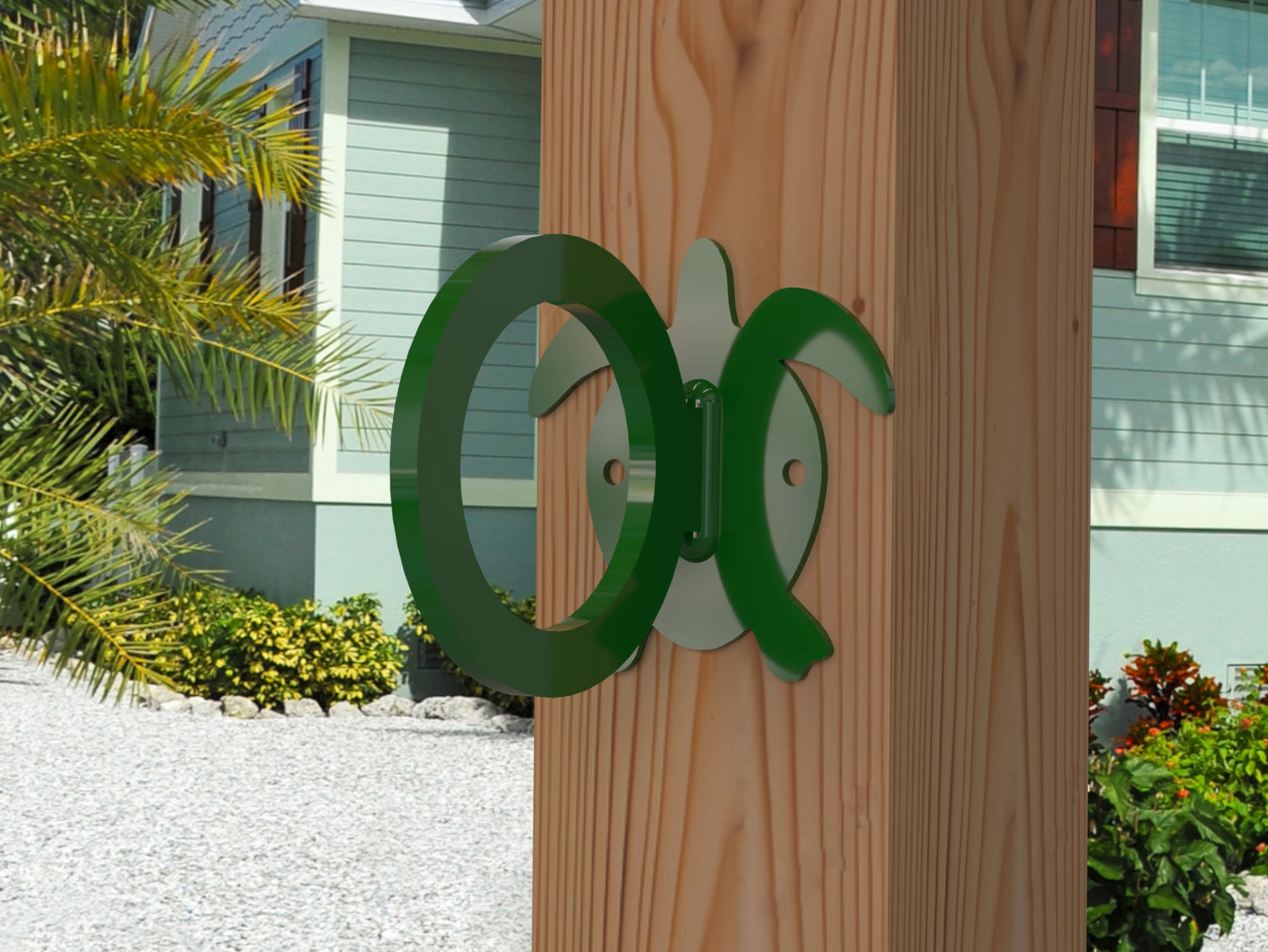 Sea Turtle Nautical Rope Ring, Light Strand Holder (3 sizes available) - Madison Iron and Wood