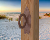 Surfboard Nautical Rope Ring, Light Strand Holder (3 sizes Available) - Madison Iron and Wood