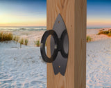Surfboard Nautical Rope Ring, Light Strand Holder (3 sizes Available) - Madison Iron and Wood