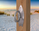 Surfboard Nautical Rope Ring, Light Strand Holder (3 sizes Available) - Madison Iron and Wood