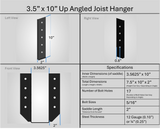 Soporte para colgar vigas de 2"x6"