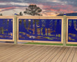 60"x30" - Bear Landscape Fence/Gate Panel Insert - Variation 2 - Madison Iron and Wood