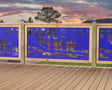 60"x30" - Bear Landscape Fence/Gate Panel Insert - Variation 2 - Madison Iron and Wood