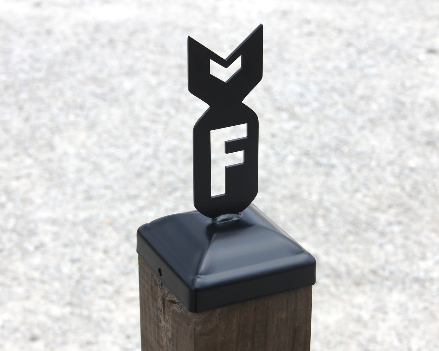 6X6 F Bomb Post Cap