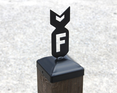 6X6 F Bomb Post Cap