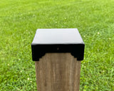 Custom Sized Steel Post Cap (7.5-12 Inch Variations) - Madison Iron and Wood