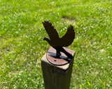 Dove Post Top For Round Wood Posts