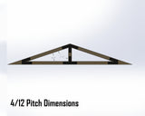 King Truss Industrial Brackets, For 6 Inch Lumber