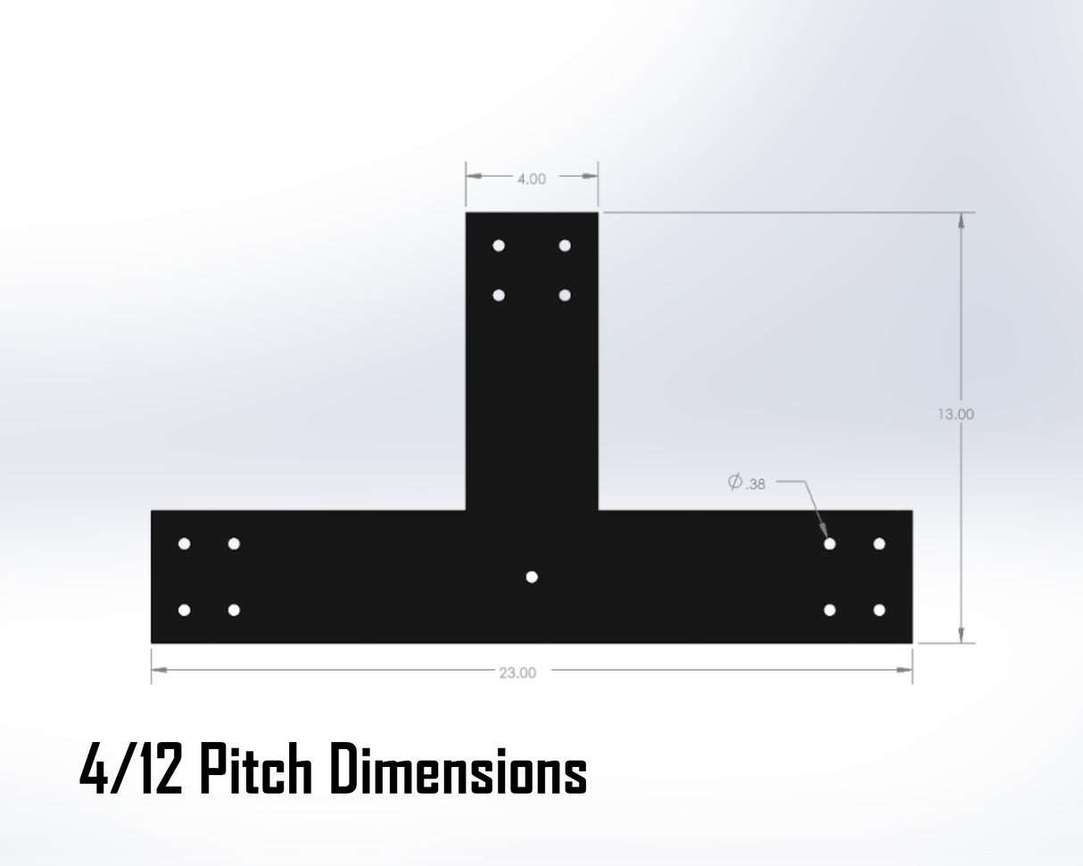 King Truss Industrial Brackets, For 6 Inch Lumber