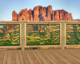 47"x30" - Arches National Park Fence/Gate Panel Insert - Madison Iron and Wood
