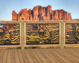 47"x30" - Arches National Park Fence/Gate Panel Insert - Madison Iron and Wood