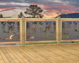 47"x30" - Bear Landscape Fence/Gate Panel Insert - Madison Iron and Wood