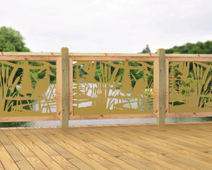47"x30" - Crane Pond Fence/Gate Panel Insert
