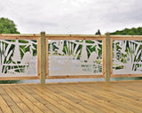 47"x30" - Crane Pond Fence/Gate Panel Insert - Madison Iron and Wood