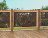 47"x30" - Garden Flower Fence/Gate Panel Insert - Madison Iron and Wood