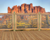 47"x30" - Arches National Park Fence/Gate Panel Insert - Madison Iron and Wood