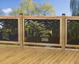 47"x30" - Duck Pond Fence/Gate Panel Insert - Madison Iron and Wood