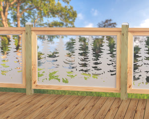 47"x30" - Forest Landscape Fence/Gate Panel Insert - Scene 3