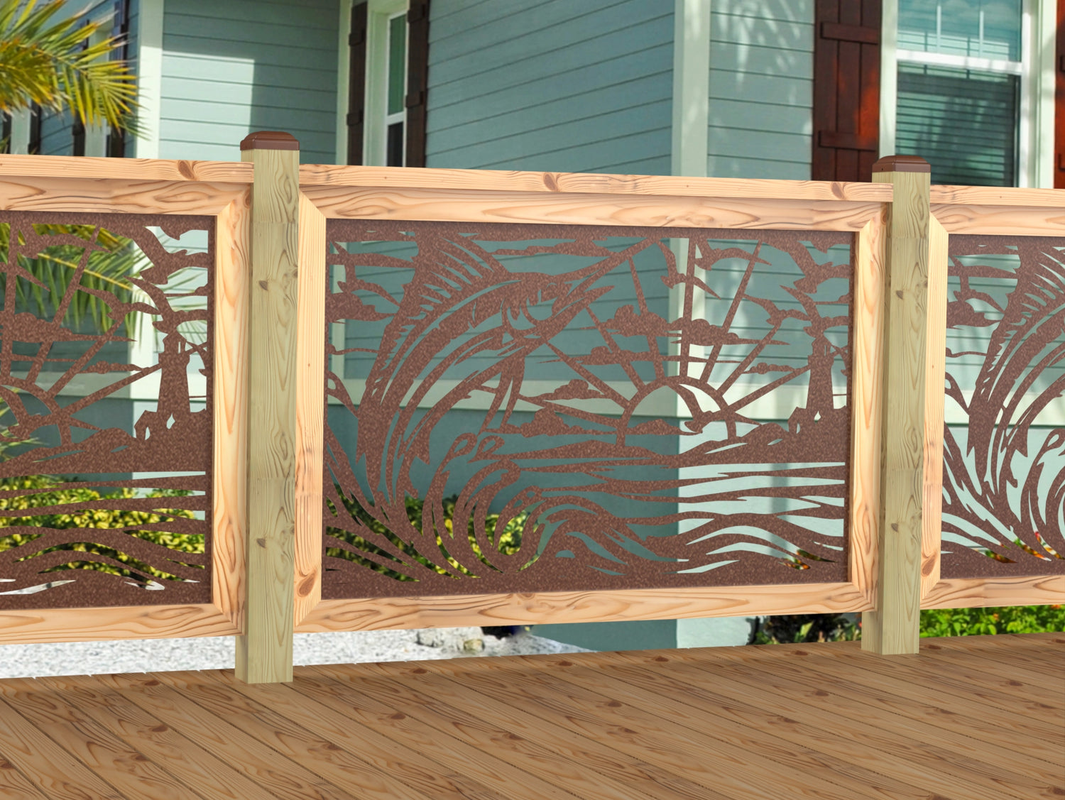 Marlin Jumping Railing Panel Insert