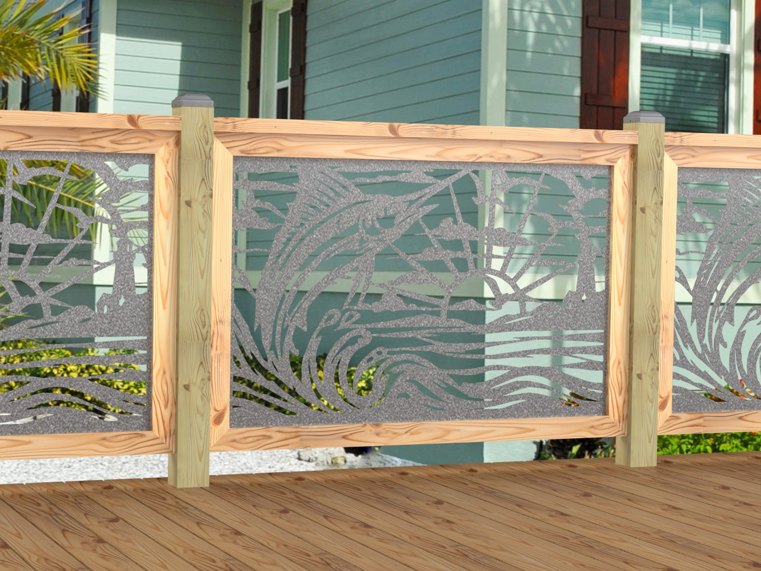 Marlin Jumping Railing Panel Insert