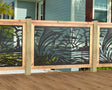 Marlin Jumping Railing Panel Insert - Madison Iron and Wood