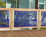 Marlin Jumping Railing Panel Insert