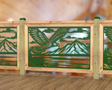 Soaring Eagle Railing Panel Insert