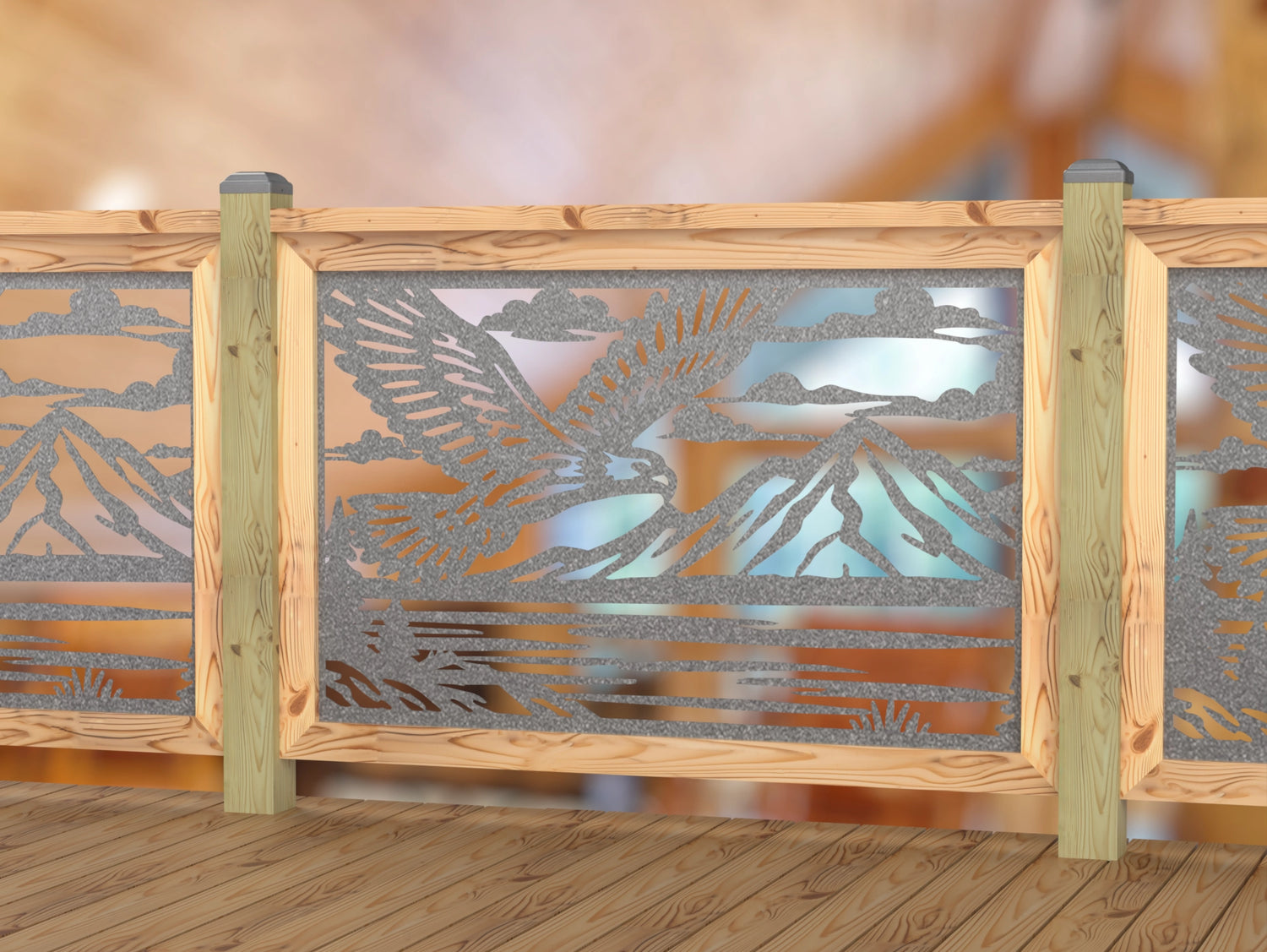 Soaring Eagle Railing Panel Insert