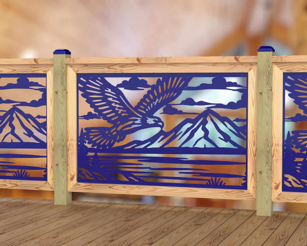 Soaring Eagle Railing Panel Insert