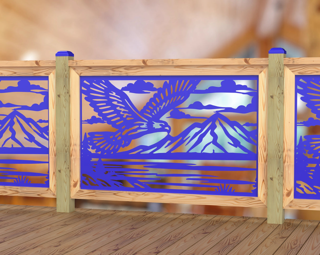 Soaring Eagle Railing Panel Insert