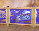 Soaring Eagle Railing Panel Insert